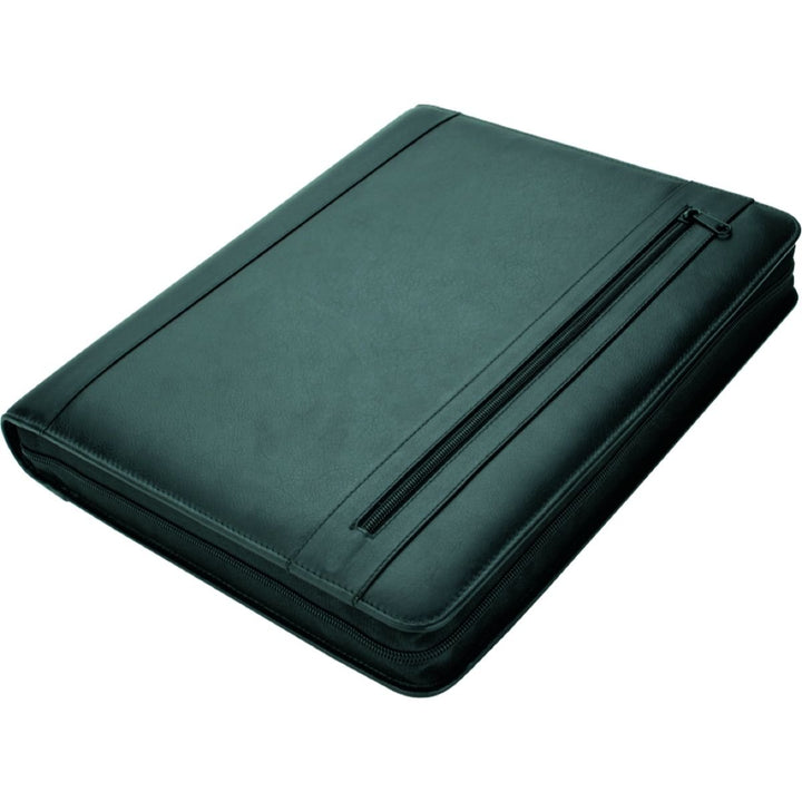Alassio 30072 - Orgamappe A4 CESENA, aus Nappaleder, schwarz, ca. 37 × 30 × 6 cm