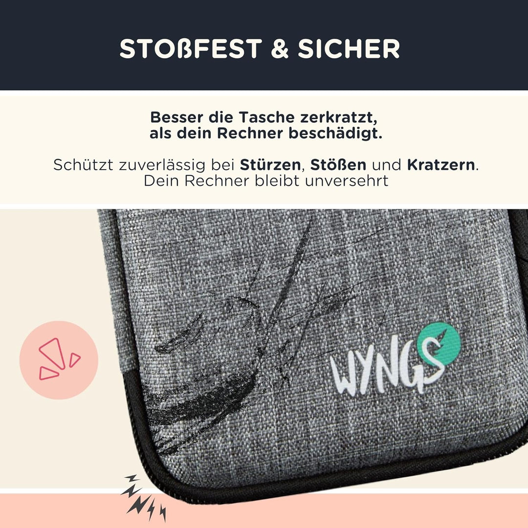 CALCUSO Sparpaket: TI-30X Plus MathPrint technisch-wissenschaftlicher Schulrechner + WYNGS Schutztas