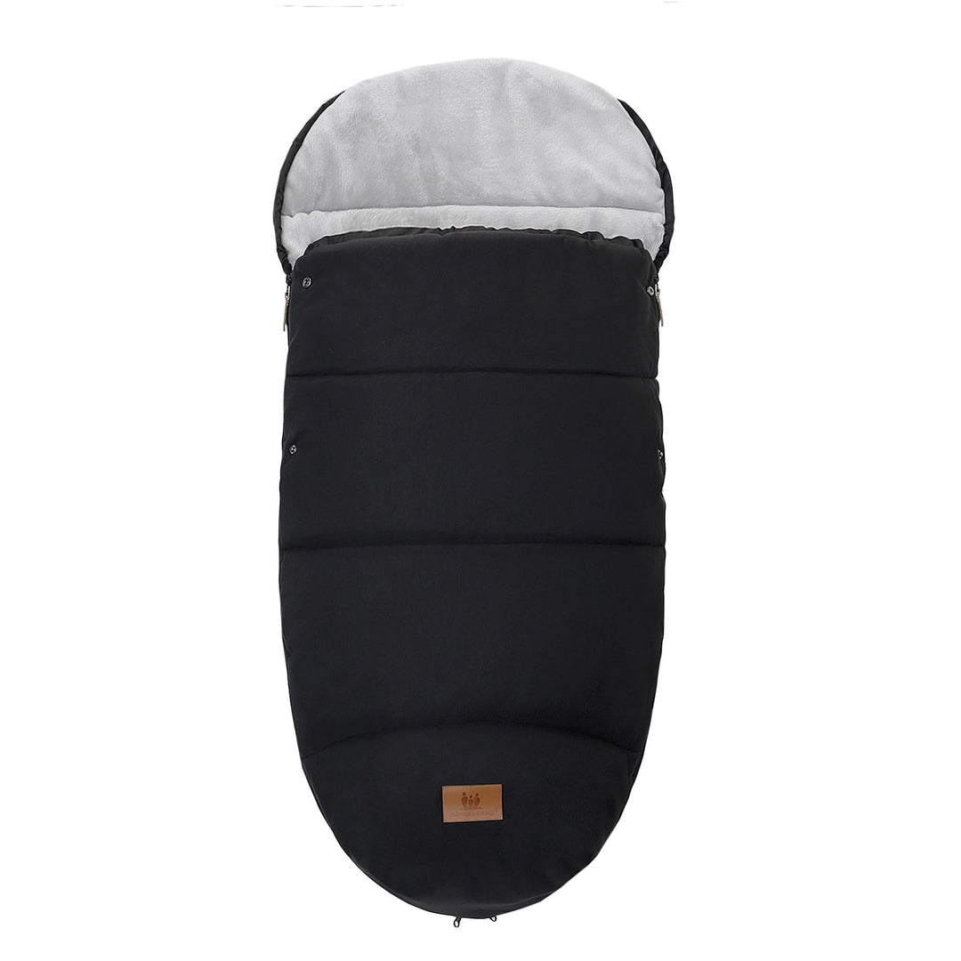 Fusssack Babyschale für Kinderwagen Buggy Universal Winter Baby Dunkelblau 90x48 cm (1er Pack), Dunk
