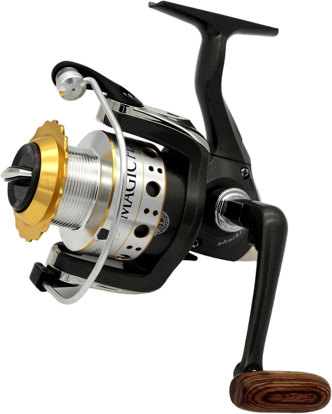 Paladin Spinnrolle - Angelrolle 4+1 BB Magic Flight Freilaufrolle FD 4000 Frontbremse Feederrolle in