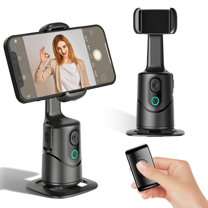 360° Auto Face Tracking Gimbal, 360° Drehung Verfolgung Stativ, Gesichtserkennendes Stativ Mit Dual