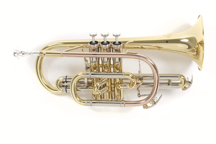 Roy Benson Bb Kornett MOD.CR-302 lackiert, inkl. Etui, kupfer, CR-302