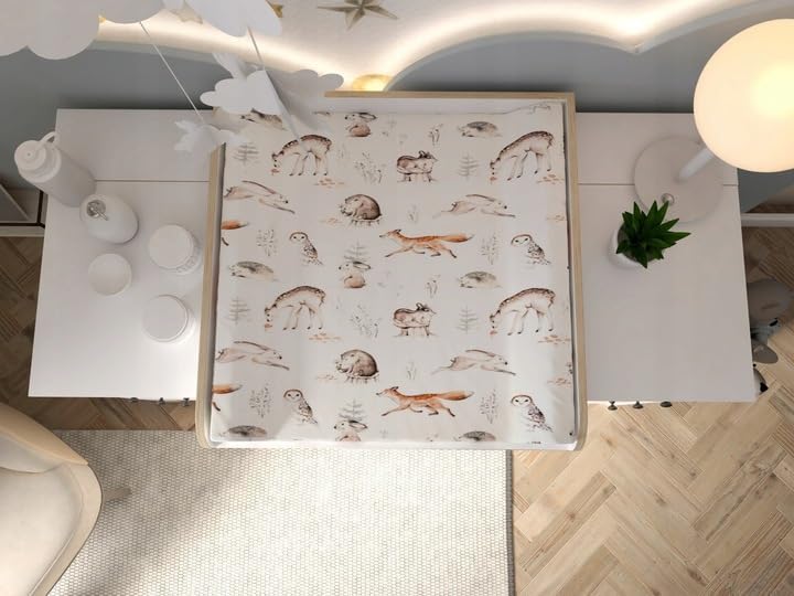 regalik Wickelaufsatz mit Platte für Hemnes von IKEA, Wickeltischaufsatz für 50x160 cm Kommoden, Abn