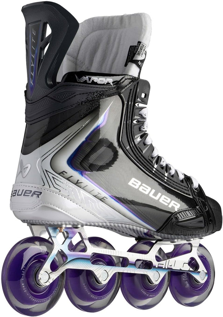 Bauer Vapor FLYLITE Senior Rollhockey Inline Schlittschuhe Fit 2 Schuhweite 8.0 = EU 43, Fit 2 Schuh