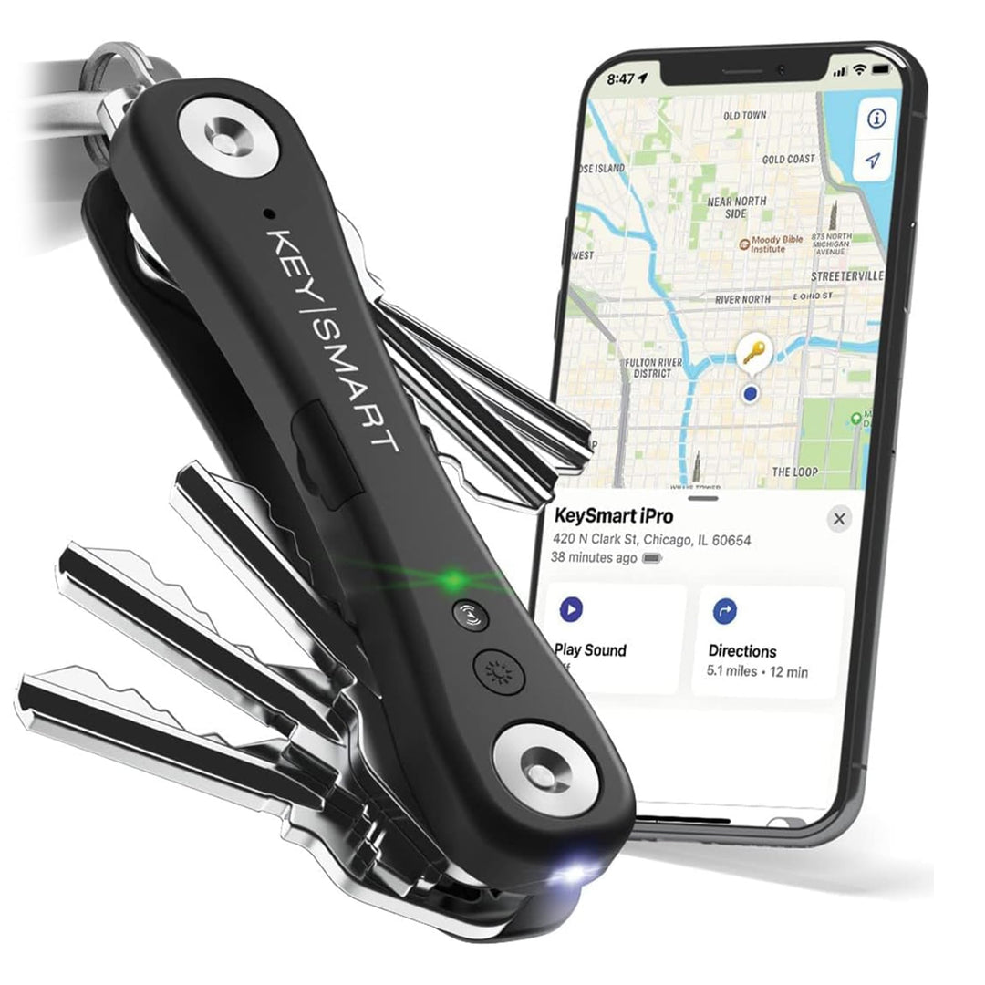 KeySmart iPro – Apple Find My App kompatibel – Find Your Lost Keys Smart Key Organizer Schlüsselanhä