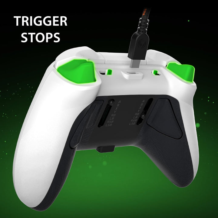 Snakebyte Gamepad Pro X weiss - kabelgebundener Xbox Series X|S &amp; PC Controller mit Hall-Effect Sens
