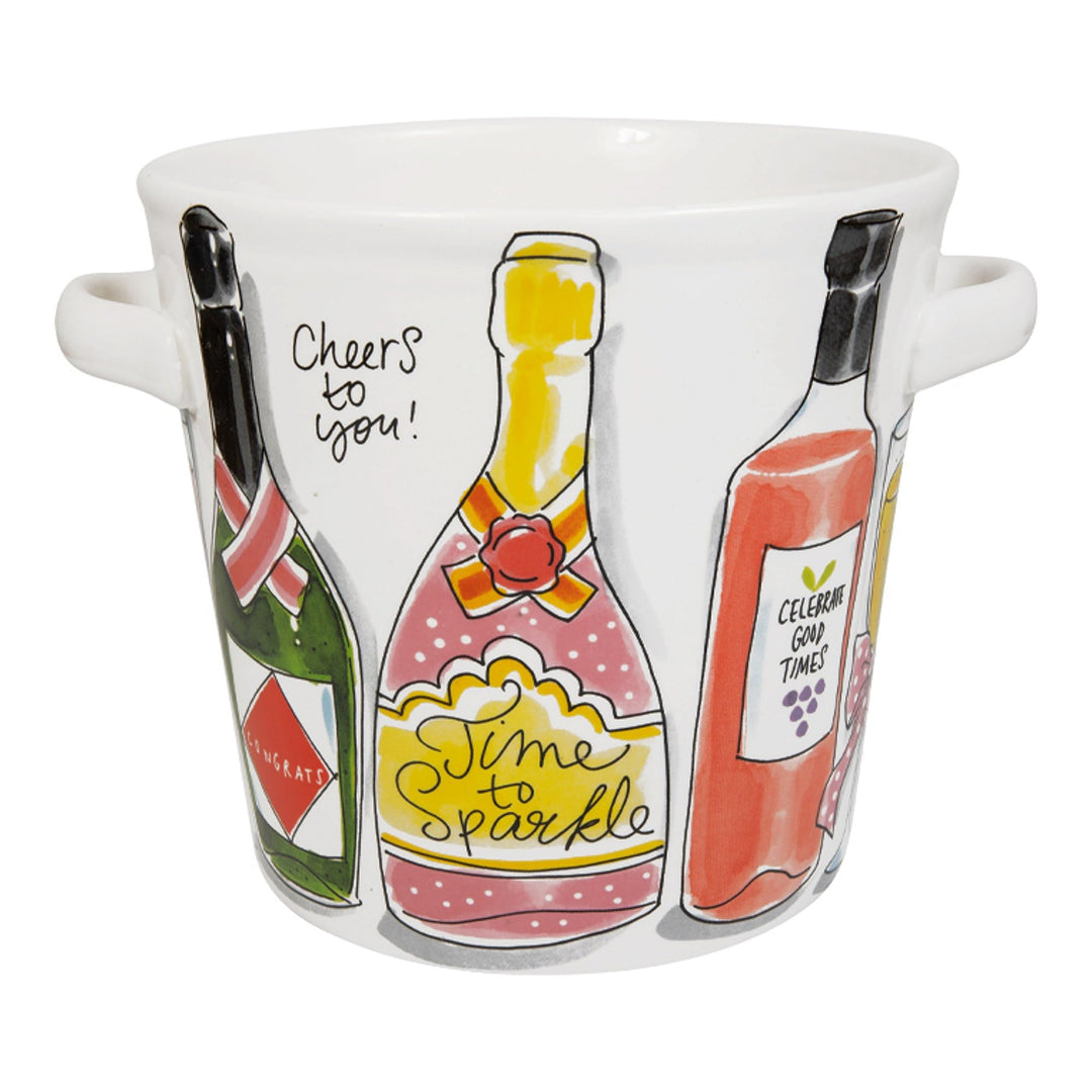 Blond Amsterdam Champagnerkühler Cheers to You, 20x18cm Prost auf Dich, Prost auf Dich