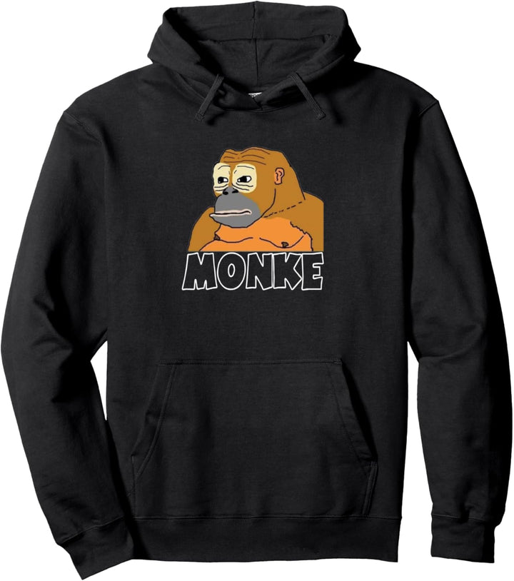 MONKE Meme Pullover Hoodie