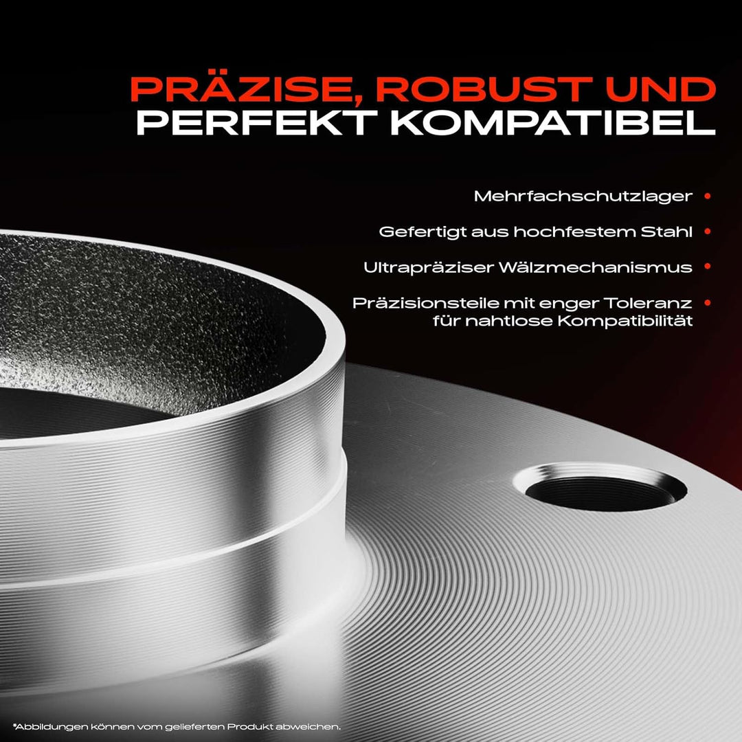Frankberg 2x Radnabe Radlagersatz Hinterachse für Yaris P1 Yaris Verso P2 1.0L-1.5L 1999-2005 424100