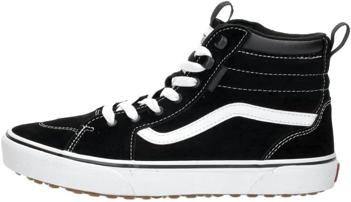 Vans Unisex Kinder Filmore Hi Vansguard Sneaker, Suede Black White, 36.5 EU 29 EU Suede Black White,