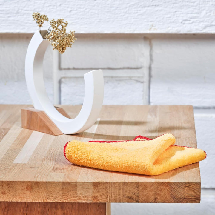 Spontex Microfibre Staubtuch, 12 Stück, weiche Mikrofasertücher mit Recyclingfasern, wiederverwendba