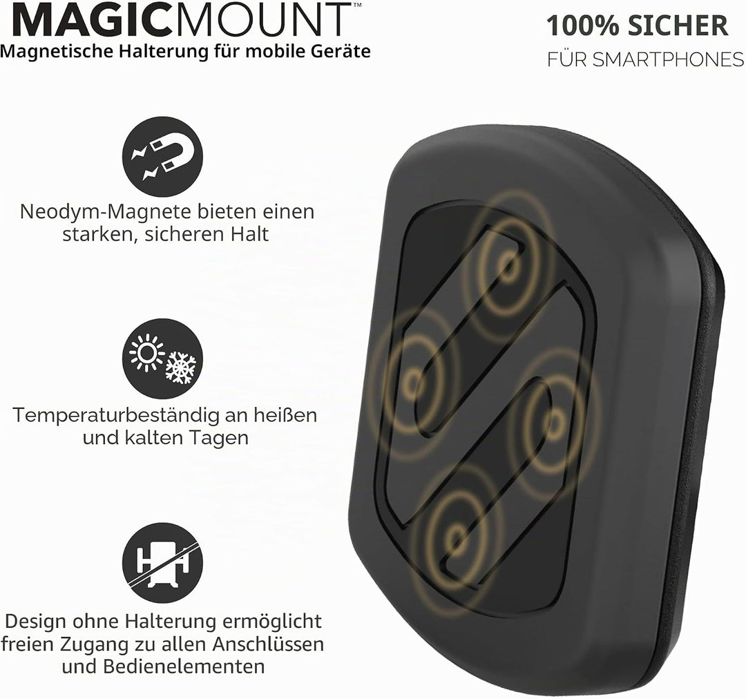 Scosche MAGFMB, Flächenbündig