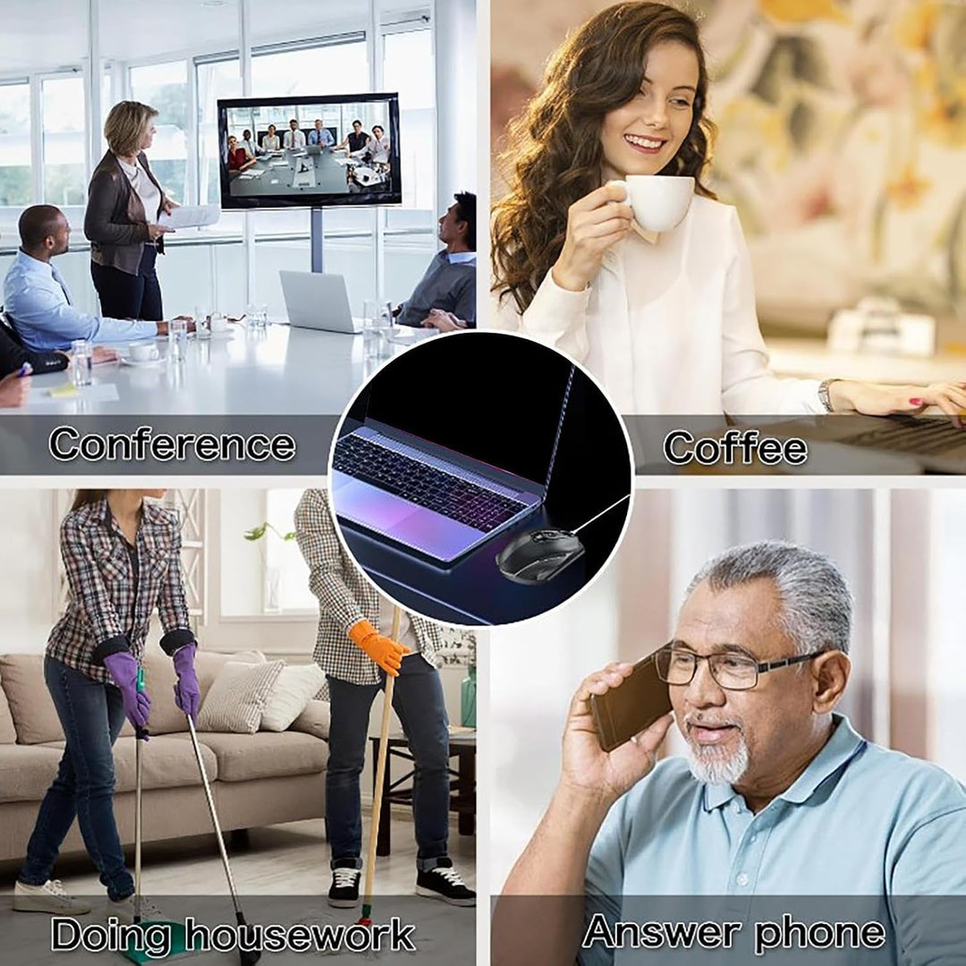 M0use - Ultra -dünner, Geräuschloser Maus -Shaker -Pad | Treiberfreies Wiggler-Gerät Für Computer-La