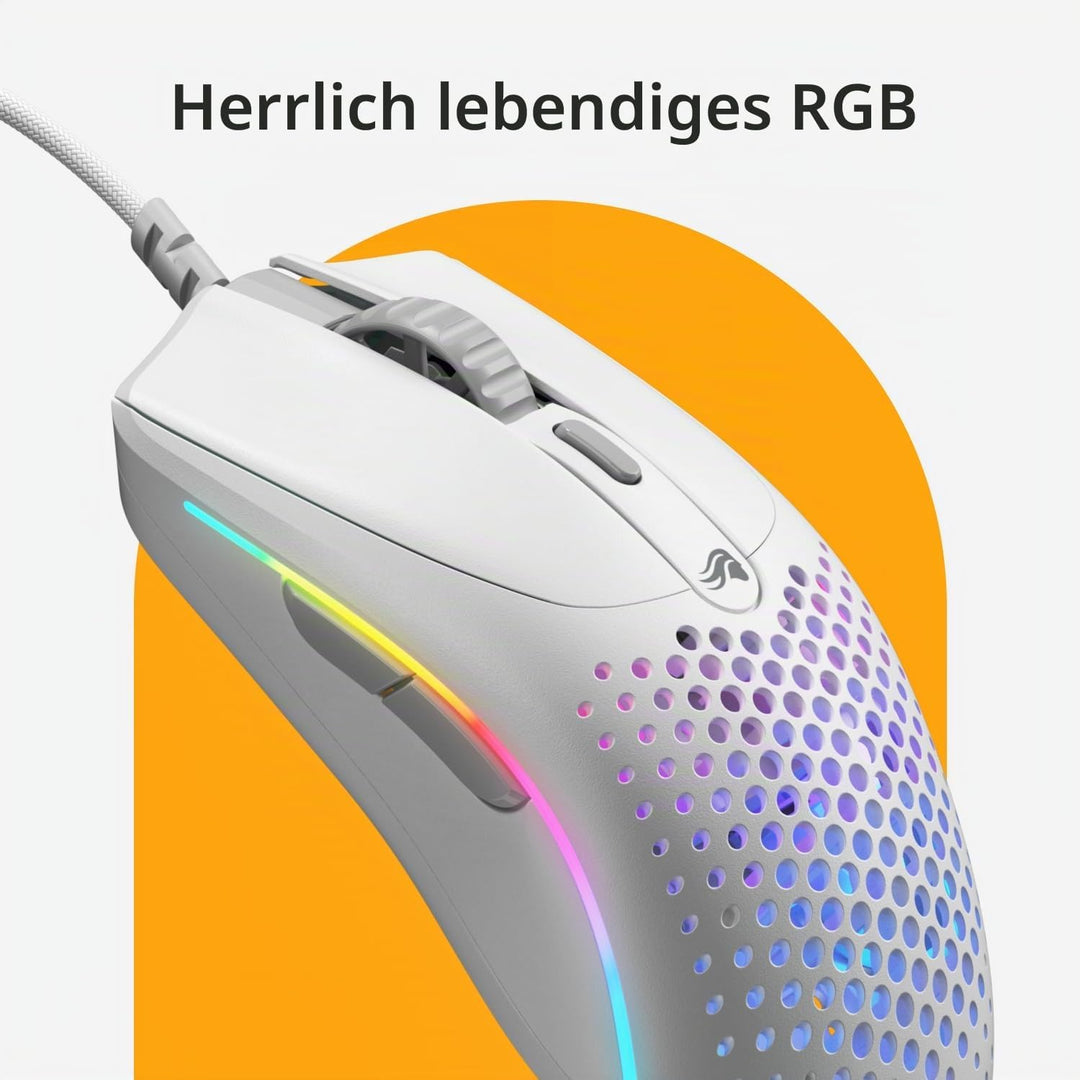 GLORIOUS Model O 2 Mini Wired Gaming Mouse: Superlight 49g, 26K Optical Sensor, Motion Sync, 80M Cli