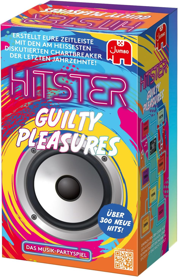 Jumbo 1110100378 Hitster – Guilty Pleasures, Mehrfarbig