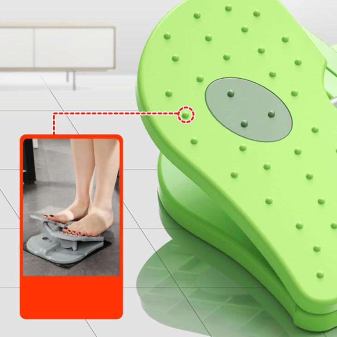 Foot Stepper Machine, verstärkter Nylon Mini -Stepper -Trainer ruhige Falten unter dem Schreibtisch