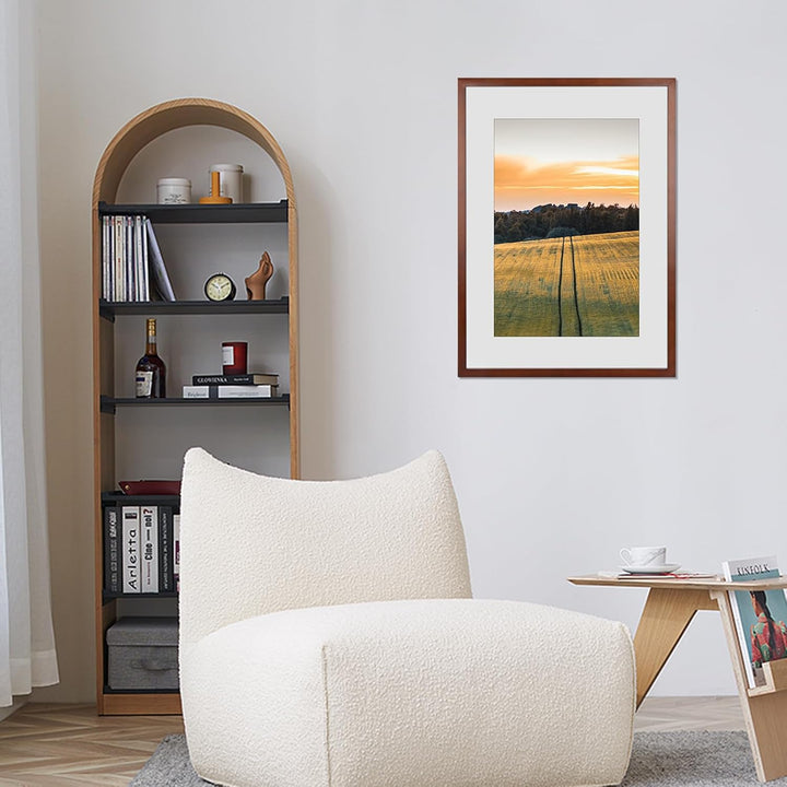 A1 Holz Bilderrahmen Din A1 Bilderrahmen Holz Posterrahmen Puzzlerahmen A1(59,4x84,1 cm) mit Bruchsi
