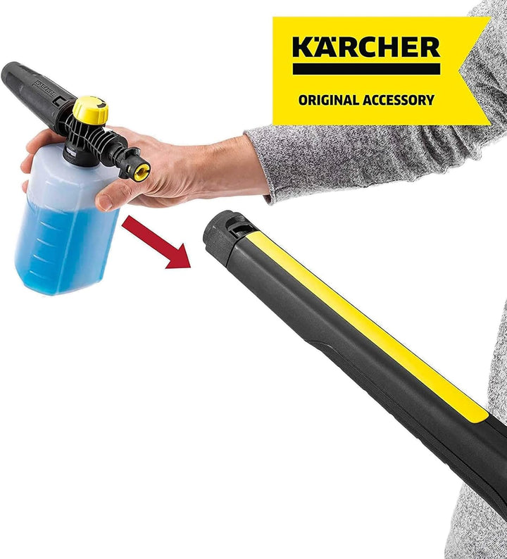Kärcher FJ 6 Schaumdüse (Behältervolumen: 0,6 l, manuell regulierbarer Reinigungsmittelverbrauch, tr