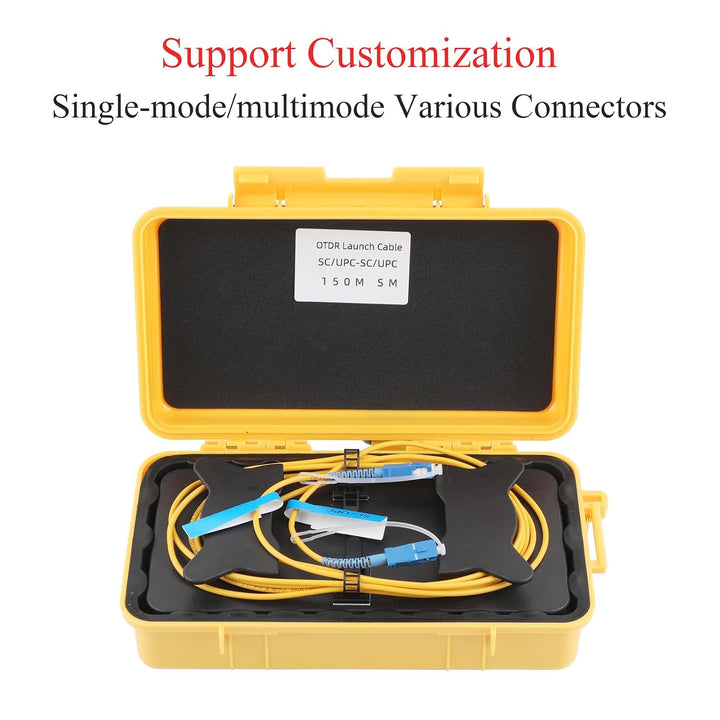 300M Glasfaser-OTDR-Startkabelbox LC/APC-LC/APC FTTH-Testwerkzeug 9/125 LC/APC-LC/APC | 300M, LC/APC