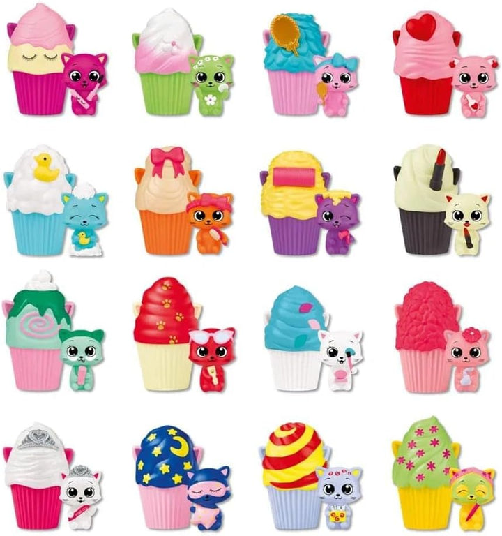 CupCakeCats Beauty Edition Display - alle 16 Figuren garantiert
