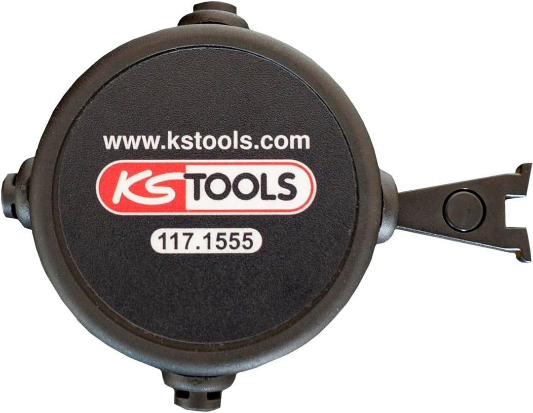 KS Tools 117.1555 Sperrgurtpfosten, Gurt schwarz-gelb