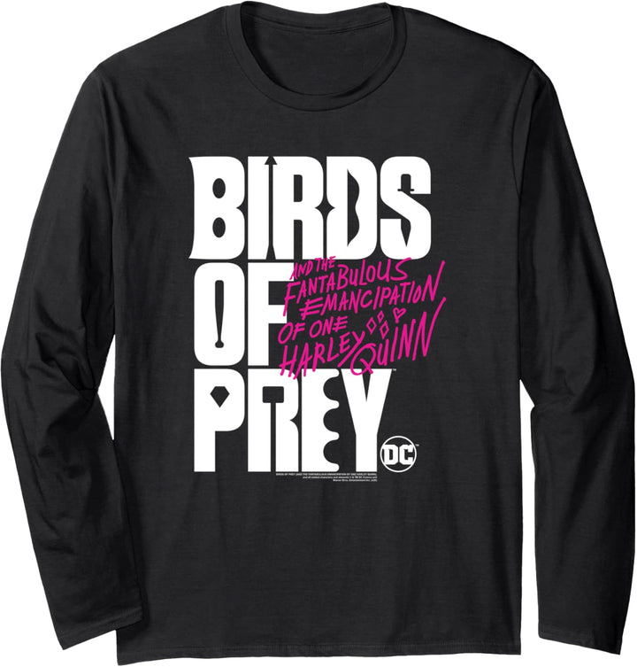 Birds of Prey Large Logo Langarmshirt