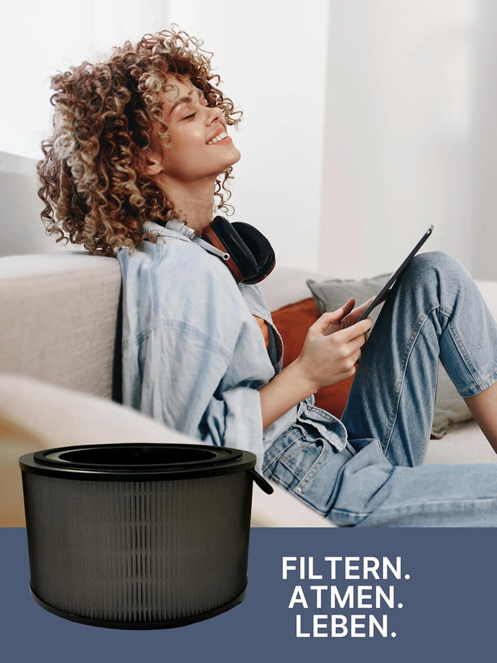 Comedes Filter für Philips Luftreiniger [AC4220, AC4221, Serie 4200] - Ersatz für FY4200/30-3-in-1 H