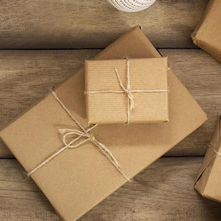 3 Stück 500m x 2mm Juteschnur, Jute Kordel Juteseil geflochten, Garten Kordel Jute Paketschnur Baste