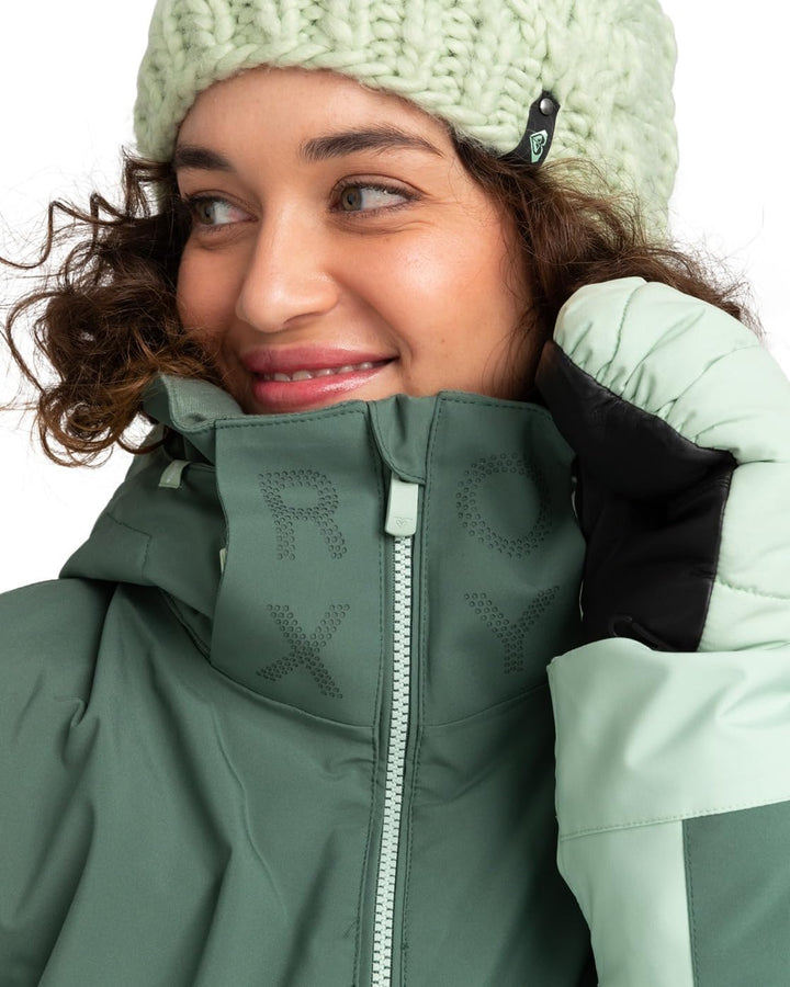 Roxy Damen Free Jet Block Jk Windjacke (1er Pack) S Dark Forest, S Dark Forest