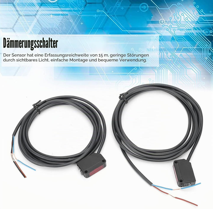 Infrarot-Lichtschranke Rechteckige Einweg-Lichtschranken E3Z T81 DC 12V 24V