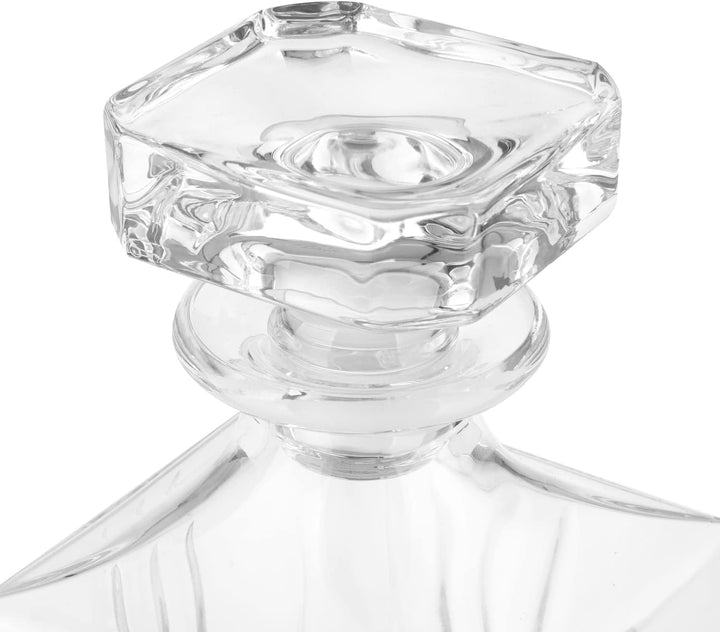 RCR 51592020006 Brilliante Kristall-Whiskey/Weineckdekanter, 850 ml, Vintage-Design, EIN perfektes G
