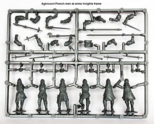 Perry Miniatures - Agincourt French Infantry 1415-29 (42) (28mm scale) AO50