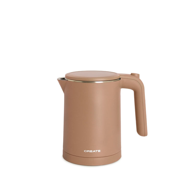 CREATE KETTLE STUDIO PRO / Elektrischer Wasserkocher, 0,6 l, Mokka/Temperaturkontrolle, Warmhaltefun