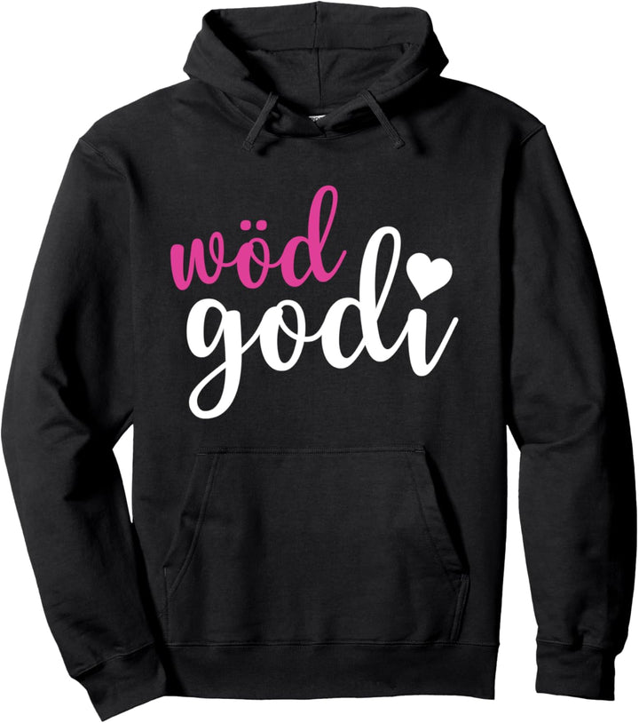 Wöd Godi Firmgodi Taufgodi Geschenk Pullover Hoodie