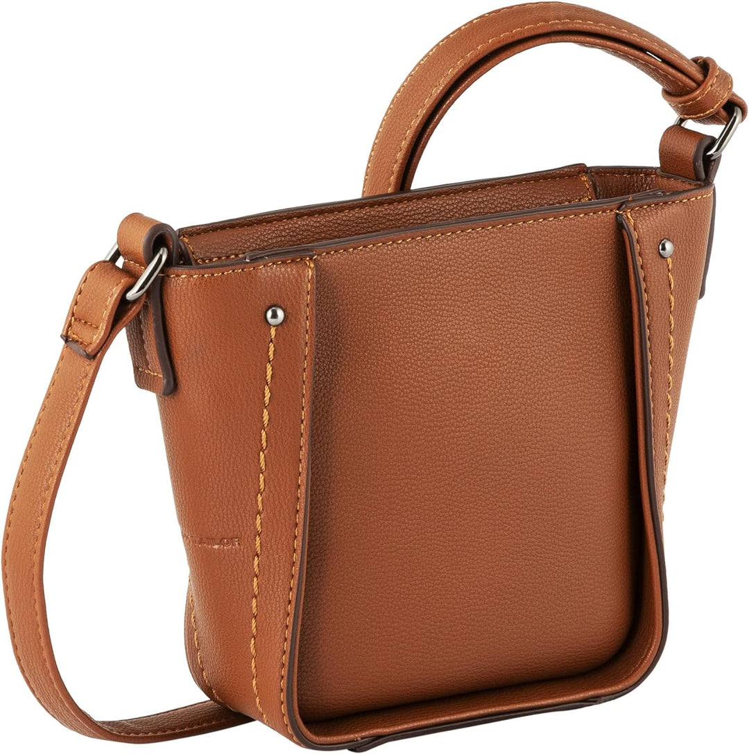 TOM TAILOR Damen Jacky Umhängetasche, 20x5x16 Cognac, Cognac