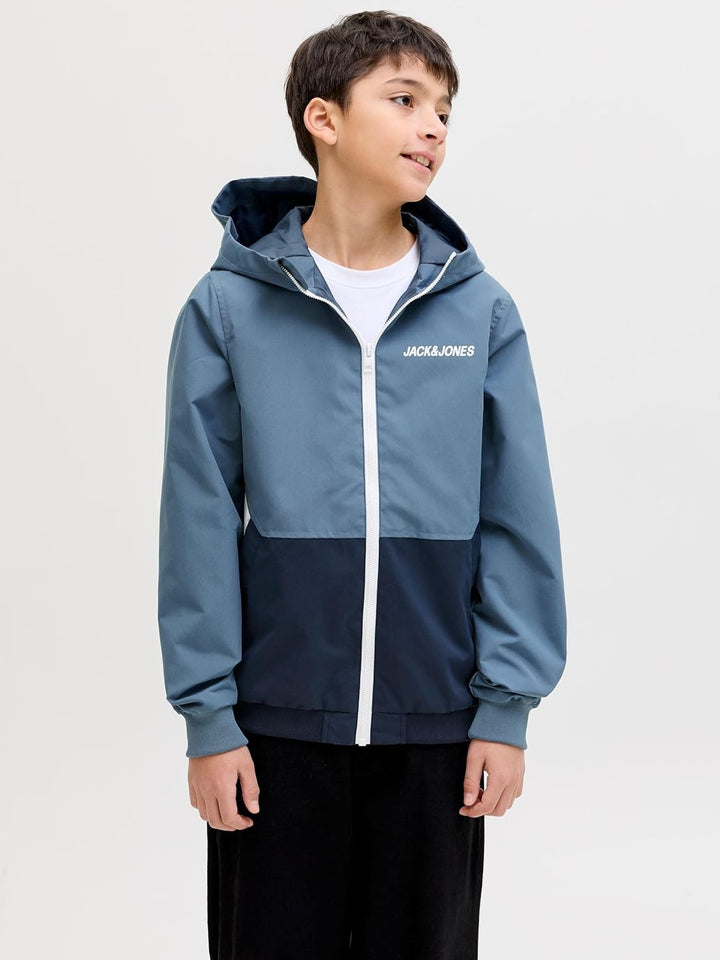 JACK &amp; JONES Boy Softshell Jacke Softshell Jacke Junior 128 Blue Mirage, 128 Blue Mirage