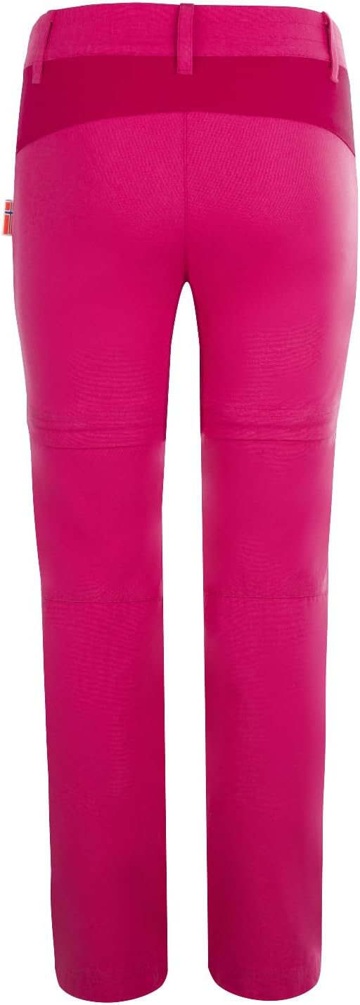 Trollkids Kids Arendal Pants XT 128 Rubine Red, 128 Rubine Red