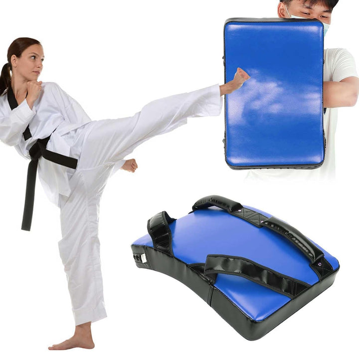 BORDSTRACT Taekwondo Kick Boxing Pad Shield, Gebogenes Kickbox-Fussziel, Side Kick Pad Strike Shield