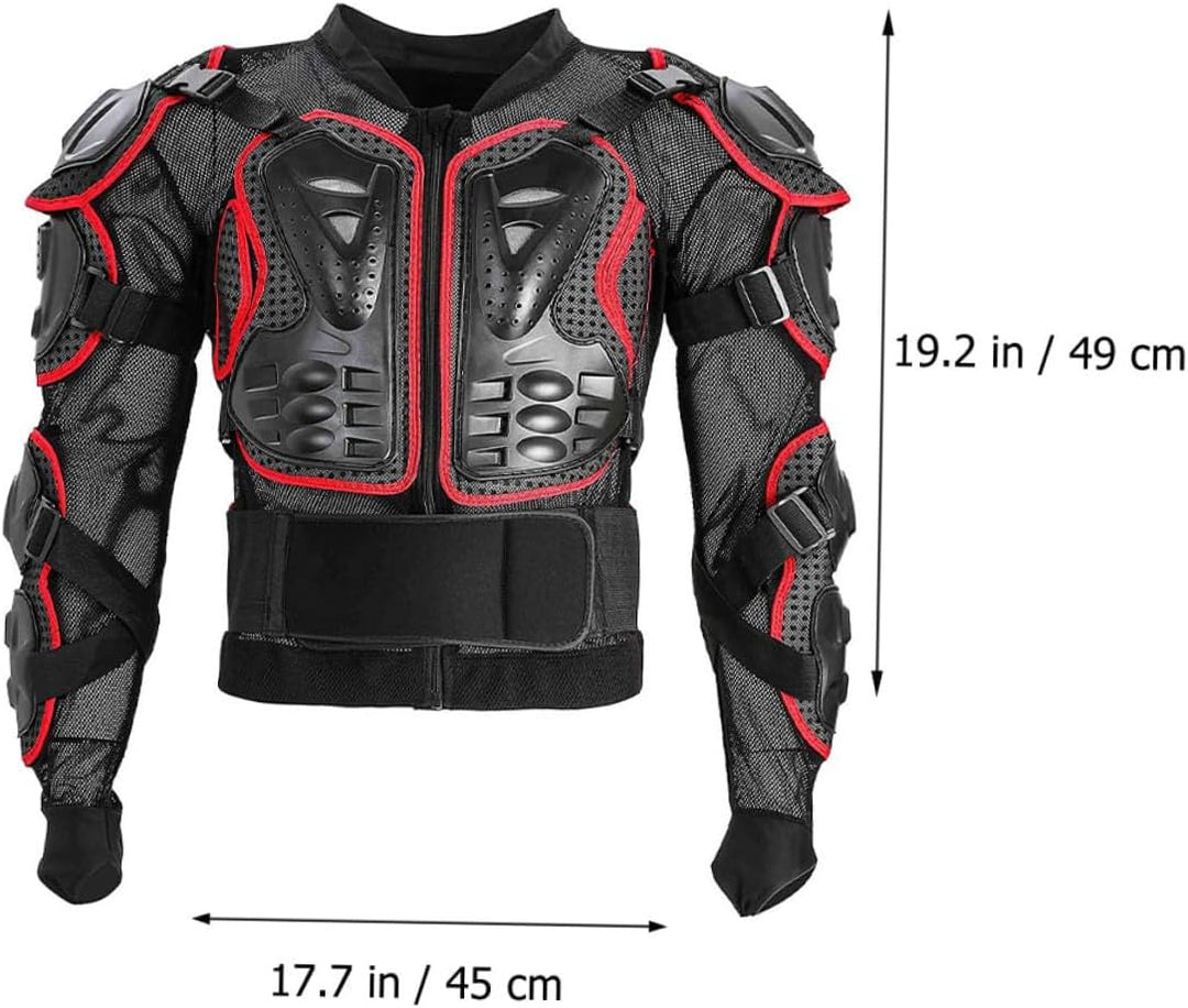 BESPORTBLE Motorrad Ganzkörperpanzer Jacke Antikollision Sporthemden Motocross Motos Protector für O