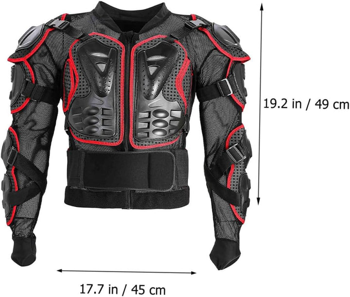 BESPORTBLE Motorrad Ganzkörperpanzer Jacke Antikollision Sporthemden Motocross Motos Protector für O