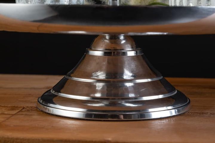 Etagere ORIENT - 65cm - silber - Metall-Aluminium-Legierung Unikat 65 cm, 65 cm