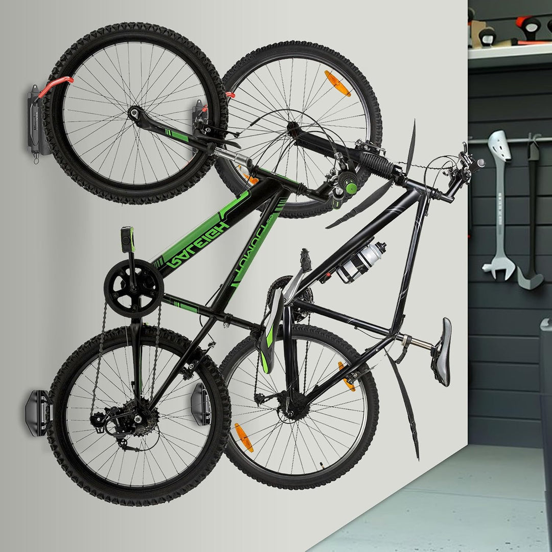 Mimoke Schwenkbare Fahrrad Wandhalterung Vertikaler Fahrradständer - Fahrradhalterung wand für die G