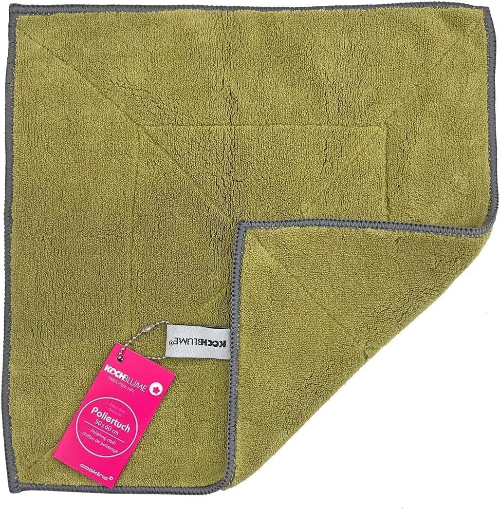 Kochblume Microfasertuch Farbmix Set 4-8-12er Set | Microfasertuch Putztuch 30 x 30cm | Aufnahmefähi