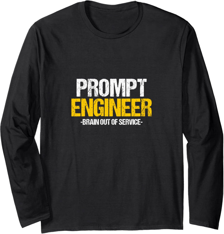 Prompt Engineer KI-Experte Langarmshirt