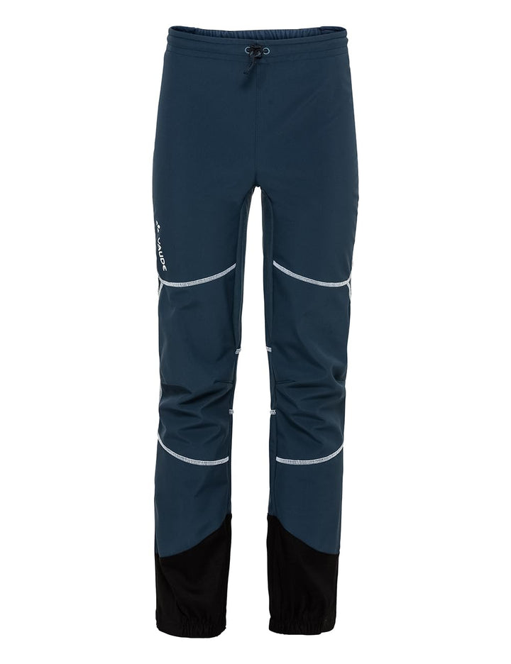 VAUDE Kids Capacida Pants - Softshellhose Kinder 122-128 Dark Sea, 122-128 Dark Sea
