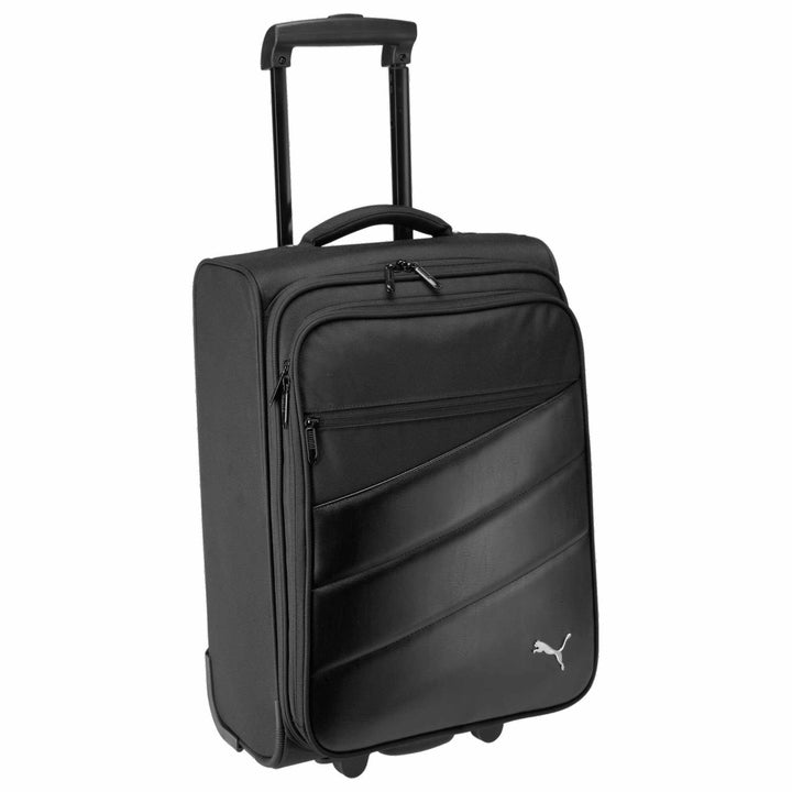 PUMA Unisex – Erwachsene Reisetasche Team Trolley Bag Schwarz, Schwarz