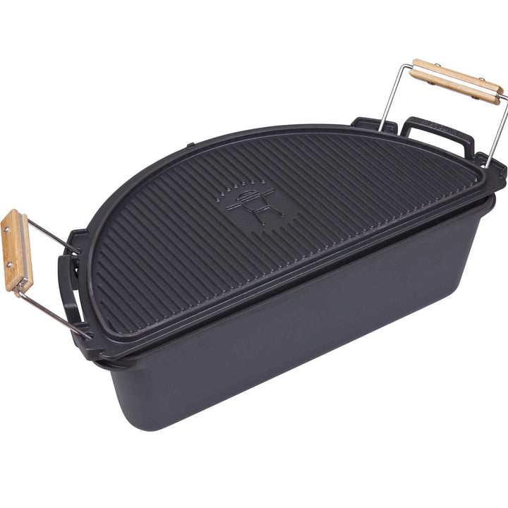 MONOLITH SGS Feuertopf Set Le Chef 207063 Smart Grid System Dutch Oven Gusstopf LECHEF