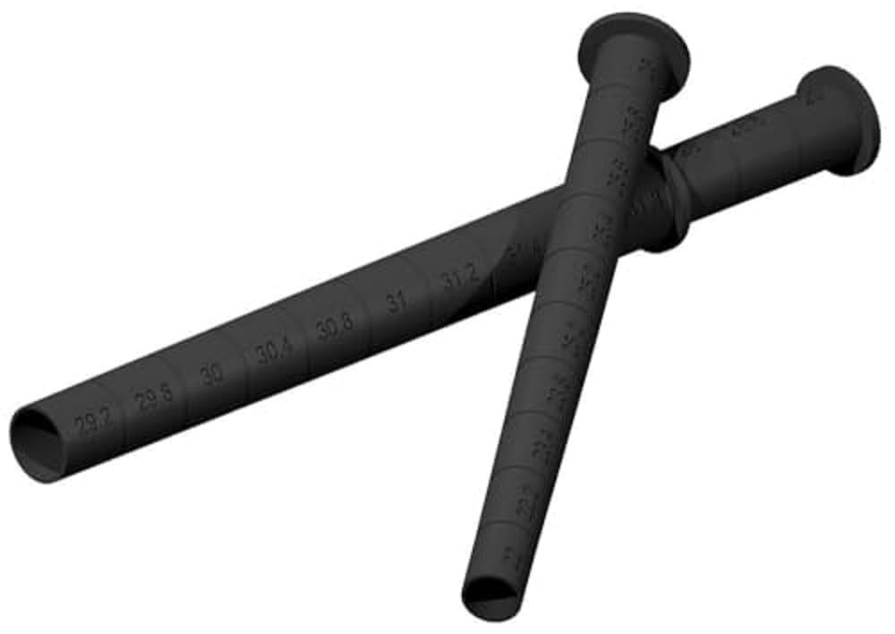 Cyclo Tools Sizing Gauge Seat Post Sattelstütz-messlehre, schwarz, 10 x 10 x 10 cm