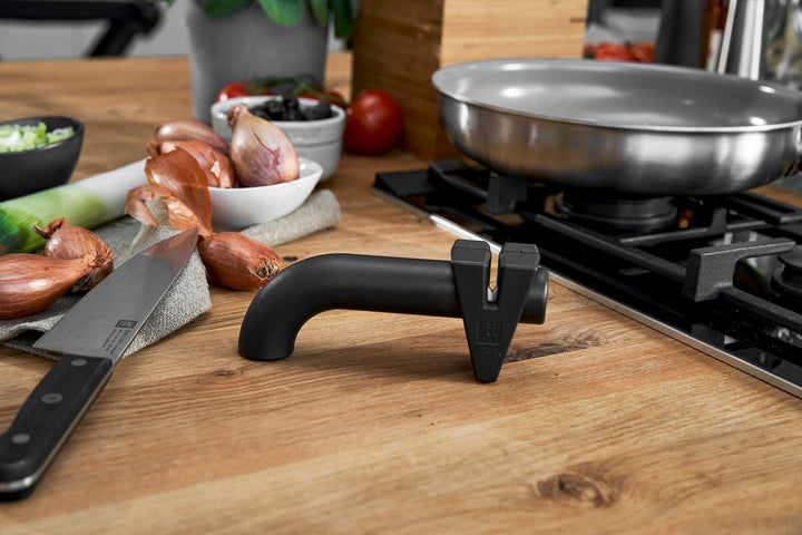 ZWILLING TWINSHARP Messerschärfer schwarz, Schwarz