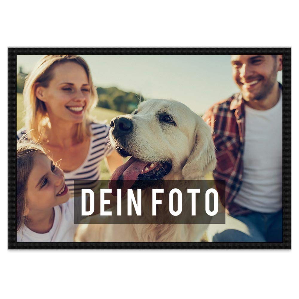PR Print Royal Fussmatte Bedrucken mit eigenem Foto - Fussabtreter selbst gestalten - Verschiedene G